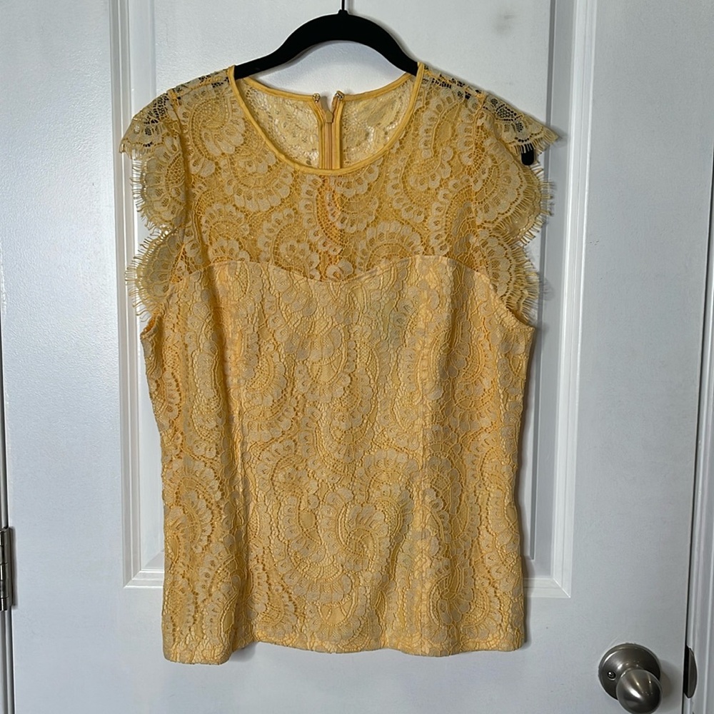 NWT WHBM LACE TOP